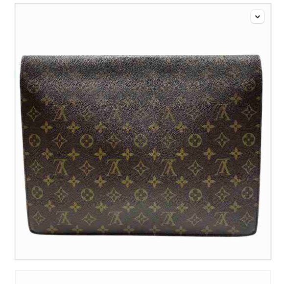 Louis Vuitton Porte-Documents Senateur Monogram Clutch Bag - Picture 2 of 5